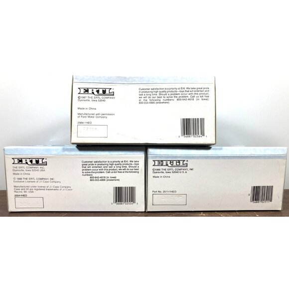 Ertl Massey-Harris Challenger Case L Ford 981 Tractor Diecast 1/43 Lot of 3 NIB - Picture 7 of 9